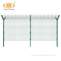 Metal Diamond Mesh Fence 3D Painel